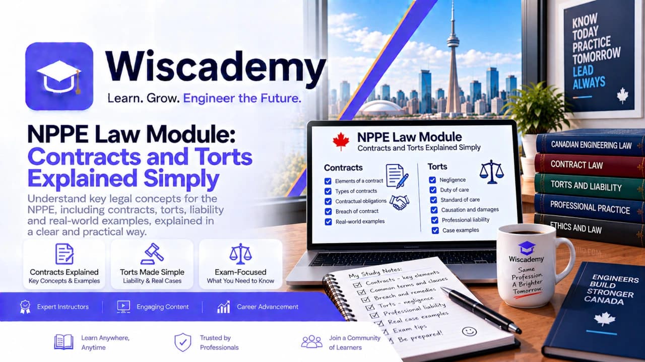 NPPE Law Module: Contracts and Torts Explained Simply