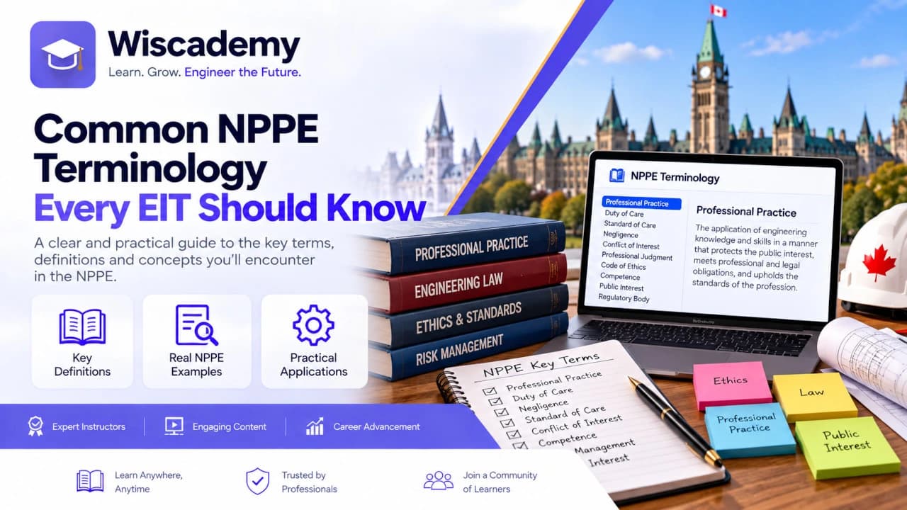Common NPPE Terminology Every EIT Should Know